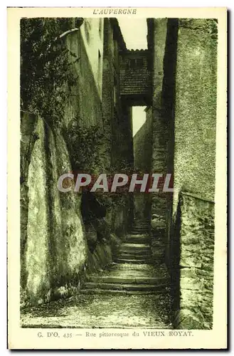 Cartes postales Rue Pittoresque du Vieux Royat