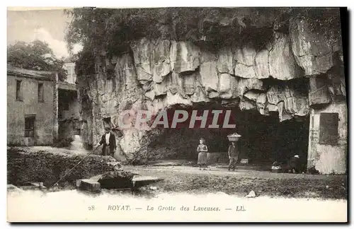 Ansichtskarte AK Royat La Grotte Des Laveuses