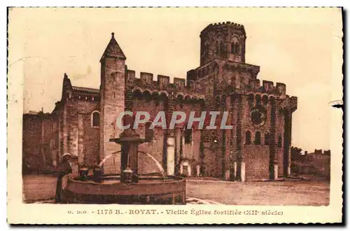 Cartes postales Royat Vielle Eglise Fortifiee