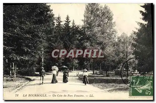 Cartes postales La Bourboule Un Coin Du Parc Fenestre