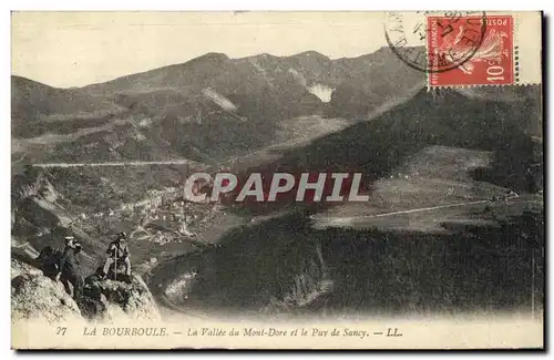 Ansichtskarte AK La Bourboule La Vallee Du Mont Dore Et Le Puy De Sancy