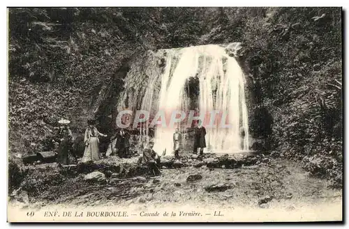 Ansichtskarte AK Env De La Bourboule Cascade de La Verniere