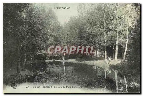 Ansichtskarte AK La Bourboule Le Lac Du Parc Fenestre