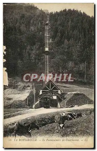 Ansichtskarte AK La Bourboule Le Funiculaire de Charlanne Vaches