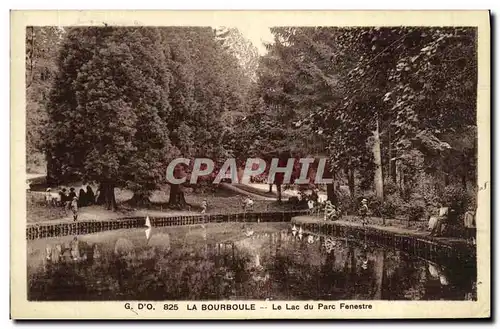 Cartes postales La Bourboule Le Lac Du Parc Fenestre