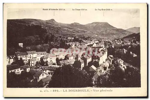 Cartes postales La Bourboule Vue Generale