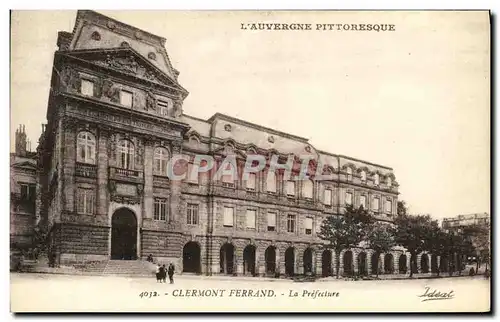 Cartes postales Clermont Ferrand La Prefecture