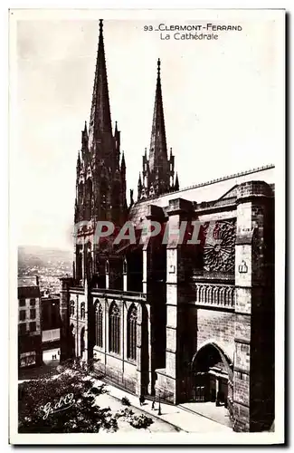 Cartes postales Clermont Ferrand La Cathedrale