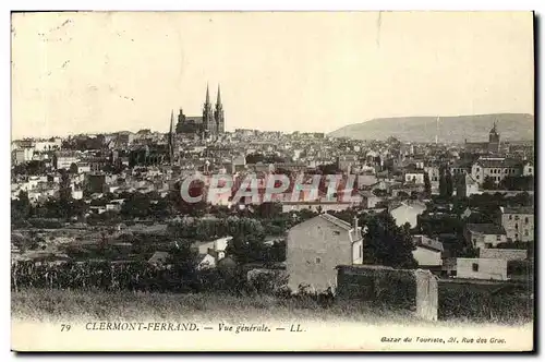 Cartes postales Clermont Ferrand Vue Generale