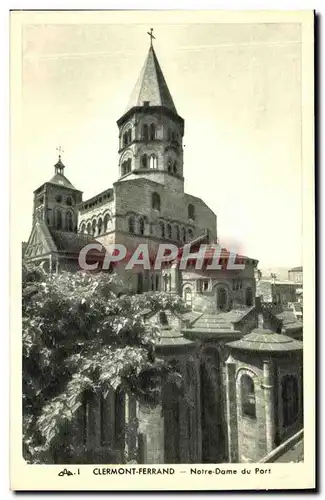 Cartes postales Clermont Ferrand Notre Dame Du Port