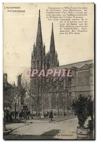 Cartes postales Clermont Ferrand la Cathedrale