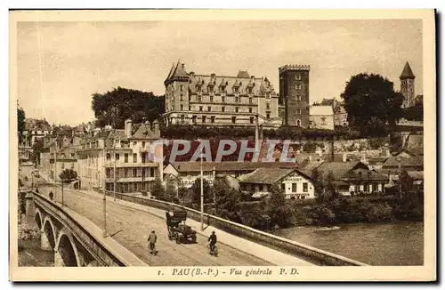 Cartes postales Pau Vue Generale