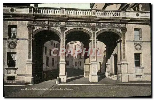 Cartes postales Pau Le Chateau Entree Principale de la Cour D Honneur