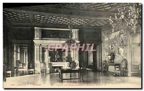 Cartes postales Pau Le Grand Salon Du Chateau Henri IV