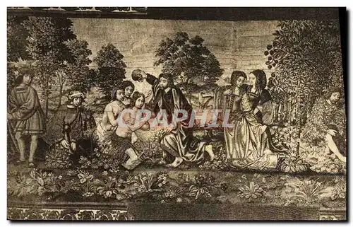 Ansichtskarte AK Pau Tapisserie Du Chateau Gobelins Le bapteme de NS dans le Jourdain