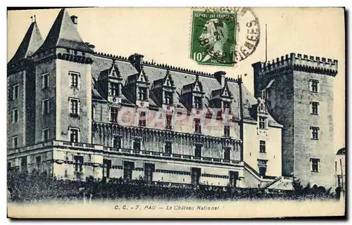 Cartes postales Pau Le Chateau National