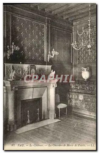 Cartes postales Pau La Chateau La Chambre De Marie De Valois