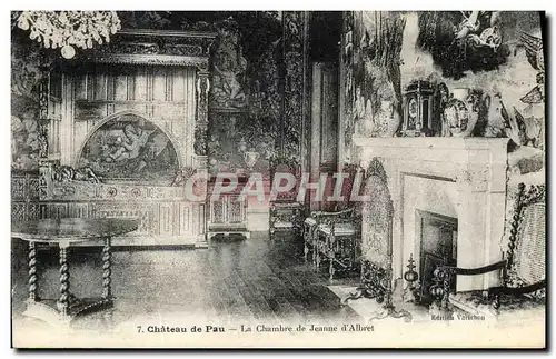 Ansichtskarte AK Chateau de Pau La Chambre De Jeanne D Albert