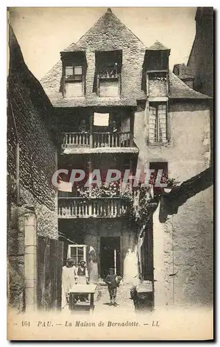 Cartes postales Pau La Maison de Bernadotte