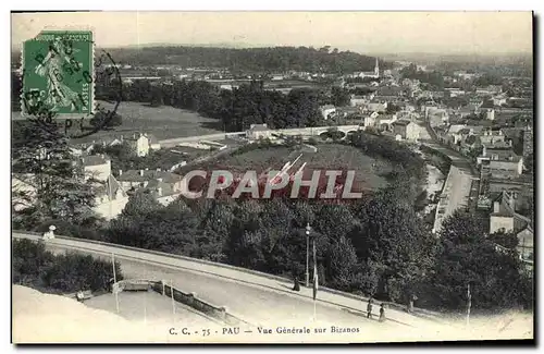 Cartes postales Pau Vue Generale Sur Bizanos