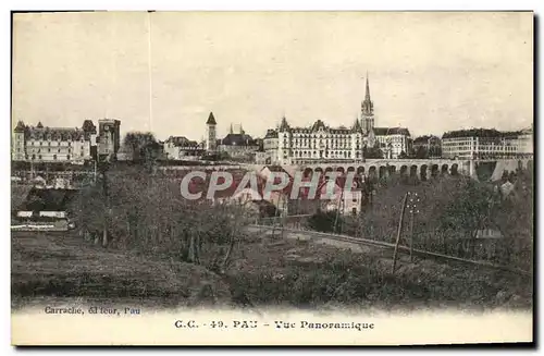 Cartes postales Pau Vue panoramique