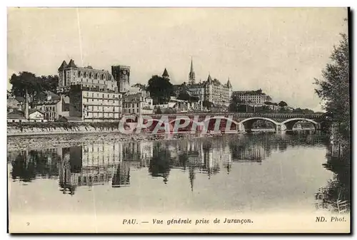 Cartes postales Pau Vue Generale prise de Jurancon