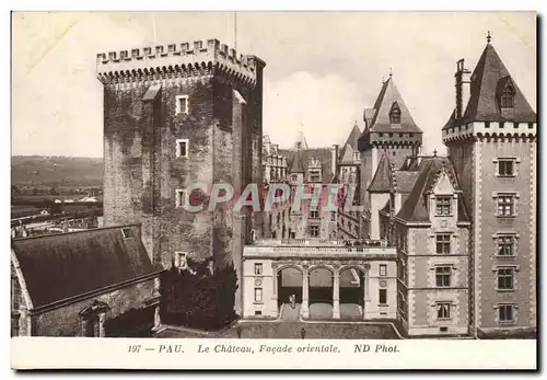 Ansichtskarte AK Pau Le Chateau Facade Orientale