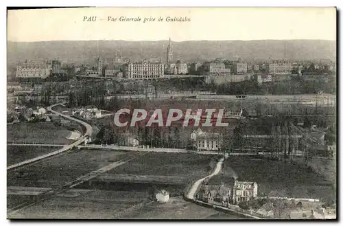 Cartes postales Pau Vue Generale prise de Guindalos