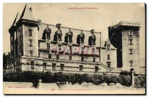 Cartes postales Pau Le Chateau D Henri IV