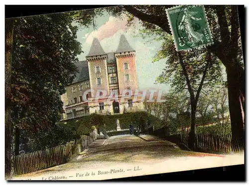 Cartes postales Pau Le Chateau Vue de la Basse Plante