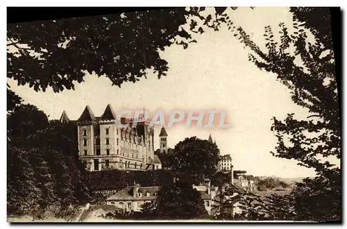 Ansichtskarte AK Pau Pau Le Chateau Henri IV Vue du Parc