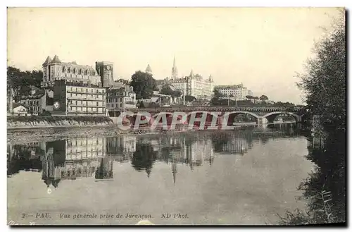 Cartes postales Pau Vue Generale prise de Jurancon