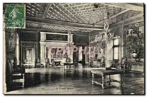 Cartes postales Pau Interieur du Chateau le Grand Salon