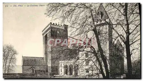 Cartes postales Pau le Chateau Henri IV