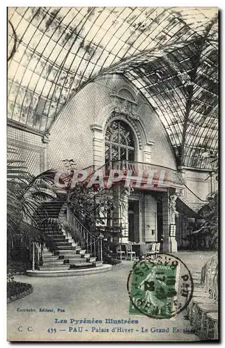 Cartes postales Pau Palais d Hiver Le Grand escalier