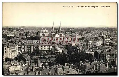 Cartes postales Pau Vue Sur Saint Jacques