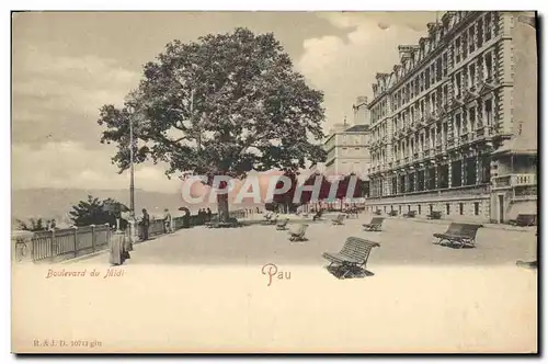 Cartes postales Pau Boulevard Midi