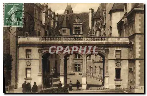 Cartes postales Pau Le Chateau entree principale