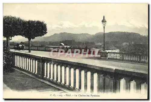 Cartes postales Pau Chateau des Pyrenees