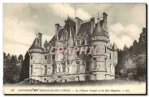 Ansichtskarte AK Bagnoles De L Orne Le Chateau Goupil ou du Bois Bagnoles