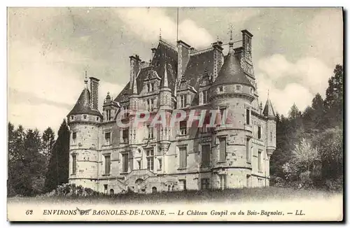 Cartes postales Bagnoles De L Orne Le Chateau Goupil ou du Bois Bagnoles