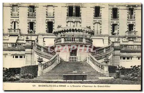 Ansichtskarte AK Bagnoles de L Orne L Escaller d Honneur du Grand Hotel