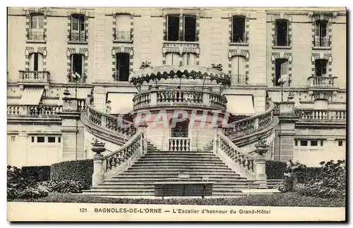 Cartes postales Bagnoles de L Orne L Escaller d Honneur du Grand Hotel
