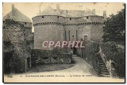 Cartes postales Bagnoles De L Orne Le Chateau de Lassay