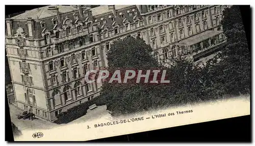 Cartes postales Bagnoles De L Orne L Hotel des Thermes