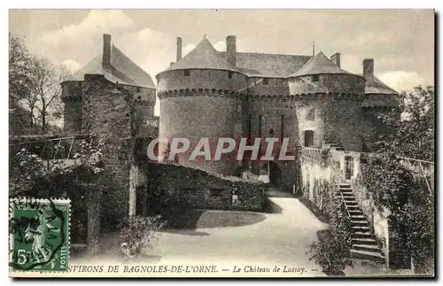 Cartes postales Environs de Bagnoles De L Orne Le Chateau de Lassay
