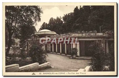 Ansichtskarte AK Bagnoles De L Orne Pavillon des Fleurs