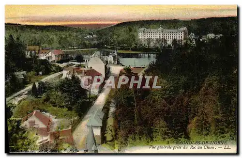 Cartes postales Bagnoles De L Orne Vue Generale du Roc au Chien