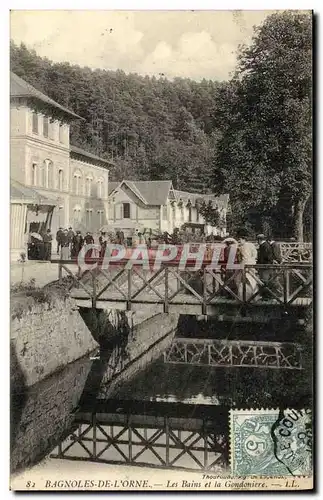 Cartes postales Bagnoles De L Orne Les Bains et La Gondoniere