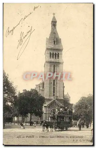 Cartes postales Paris L Eglise Saint Pierre De Montrouge